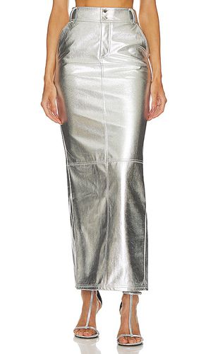 Falda monique en color talla L en - Metallic Silver. Talla L (también en S - Lovers and Friends - Modalova