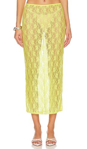 Lia Sheer Skirt in Yellow. - size M (also in S) - Lovers and Friends - Modalova