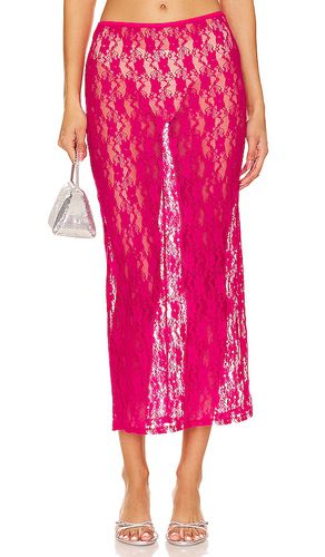 Lia Sheer Skirt in Fuchsia. - size L (also in M, XL) - Lovers and Friends - Modalova