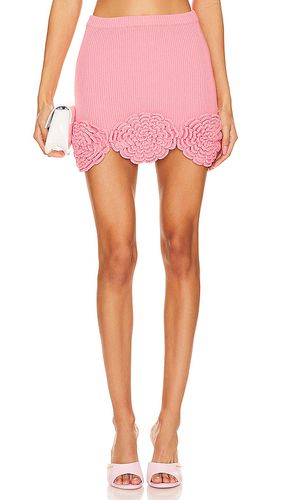 Falda ashby crochet en color talla M en - Pink. Talla M (también en L) - Lovers and Friends - Modalova