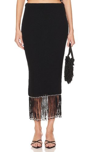 Falda bryony fringe en color talla M en - Black. Talla M (también en S, XS) - Lovers and Friends - Modalova