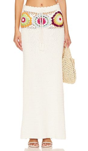 Kestrel Crochet Maxi Skirt in Cream. - size M (also in L) - Lovers and Friends - Modalova