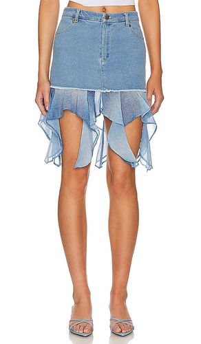 Britney Mini Skirt in Denim-Light. - size L (also in M, S, XS) - Lovers and Friends - Modalova