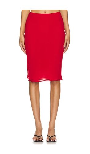 Mischa Midi Skirt in Red. - size L (also in S, XL, XS, XXS) - Lovers and Friends - Modalova