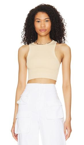 Claudia Cropped Knit Tank in Tan. - size L (also in XS) - Lovers and Friends - Modalova