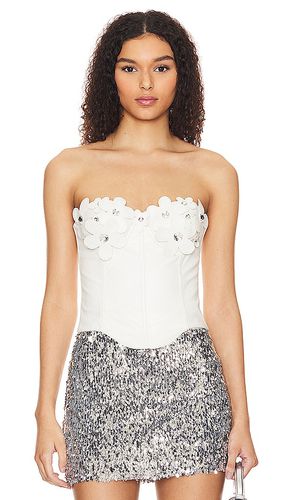 Nova Faux Leather Bustier in Cream. - size L (also in S, XS) - Lovers and Friends - Modalova