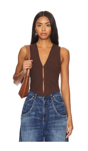 Margie Vest in Chocolate. - size M (also in S, XS) - Lovers and Friends - Modalova