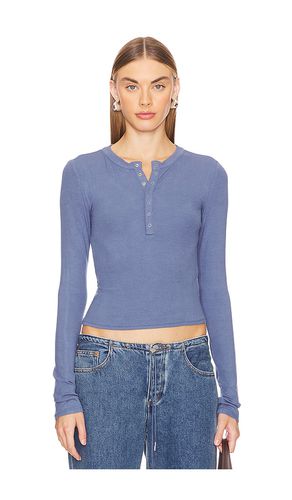 Amber Henley Top in Blue. - size L (also in M, S, XL, XS, XXS) - Lovers and Friends - Modalova