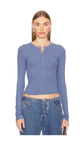 Amber Henley Top in Blue. - size S (also in XL) - Lovers and Friends - Modalova
