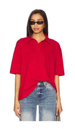 Tara Polo Top in Red. - size L (also in M, S, XL, XS, XXS) - Lovers and Friends - Modalova