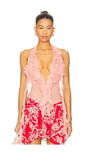 Ila Sheer Top in Pink. - size L (also in XL) - Lovers and Friends - Modalova