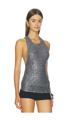 Kaye Top in Metallic Silver. - size L (also in M, S, XL, XXS) - Lovers and Friends - Modalova