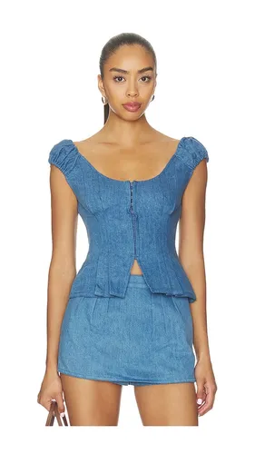Mabel Denim Top in . Size L. Also in M, XXS - Lovers and Friends - Modalova