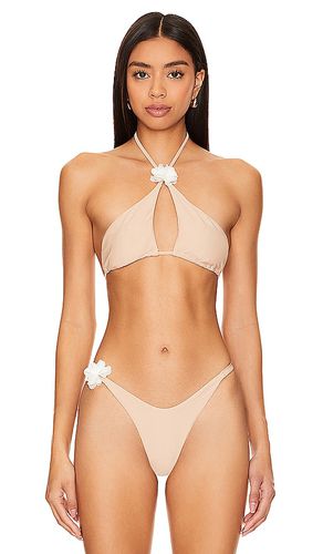 Margaret Cross Front Halter Top in Neutral. - size L (also in M, S, XL, XS, XXS) - Lovers and Friends - Modalova