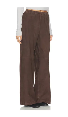 Suede Pant in . Size L. Also in S, XS - La Ligne - Modalova