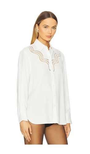 Satin Back Crepe Button Down Shirt in . Size S. Also in M - La Ligne - Modalova