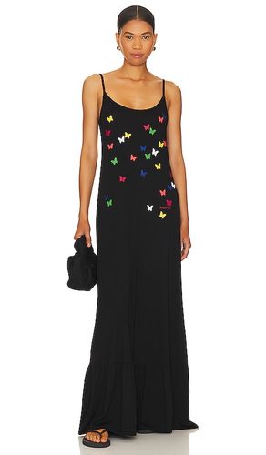 Maxivestido beatrix mini butterflies en color talla L en - Black. Talla L (también en M, S, XS) - Lauren Moshi - Modalova