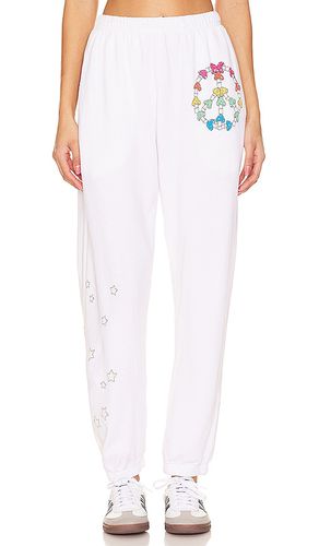Pantalón deportivo chantria mushroom peace en color talla M en - White. Talla M (también en L, S, XL, XS) - Lauren Moshi - Modalova