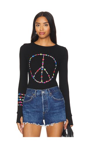 Mckinley Long Sleeve Fitted Thermal Charm Peace Sign in . - size M (also in S, XS) - Lauren Moshi - Modalova