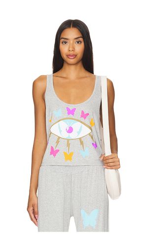 Rosetta Crop Tank Butterfly Eye in Grey. - size L (also in M, S, XL, XS) - Lauren Moshi - Modalova