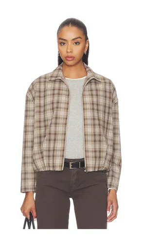 Vivienne Plaid Zip Up Jacket in . Size L. Also in S, XL - LNA - Modalova