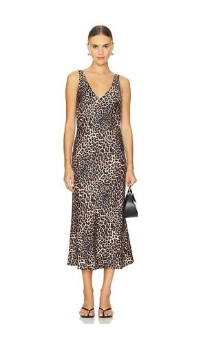 V Slip Dress in Brown. - size M (also in S, XS) - LNA - Modalova