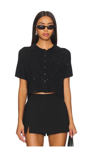 Delfina Sparkle Sweater Top in Black. - size L (also in M, S, XL, XS) - LNA - Modalova