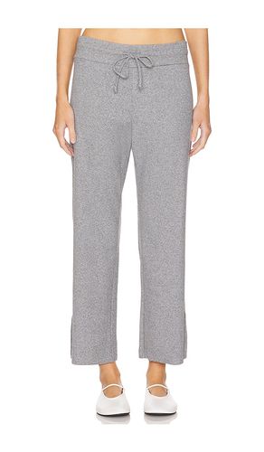 Kismet Cotton Rib Pant in Grey. - size L (also in M, S, XL) - LNA - Modalova