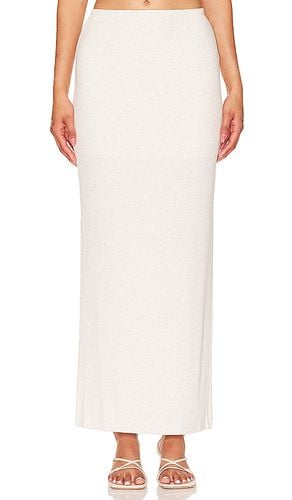 Steph Rib Skirt in White. - size L (also in S, XL, XS) - LNA - Modalova