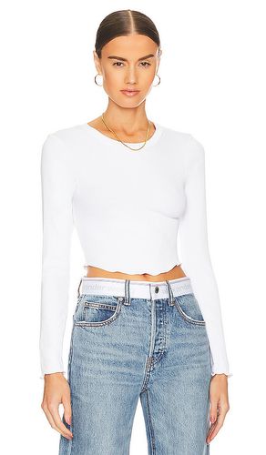 Arya Cropped Long Sleeve Top in . Taglia L, S, XL, XS - LNA - Modalova