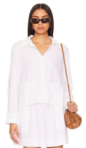 Rai linen button up en color talla M en - White. Talla M (también en S) - LNA - Modalova