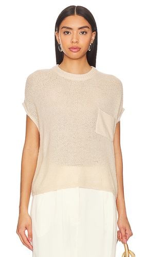 Loma Semi Sheer Sweater in Tan. - size L (also in M, S, XS) - LNA - Modalova