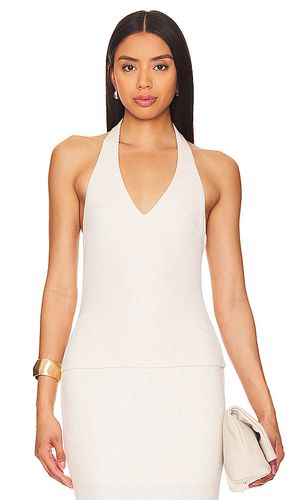 Sophie Rib Halter Top in White. - size L (also in S, XL) - LNA - Modalova