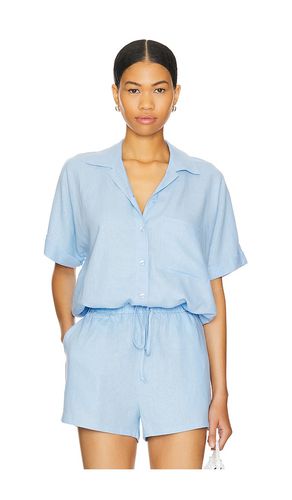 Alpine Linen Button Up in Blue. - size L (also in M, S, XS) - LNA - Modalova