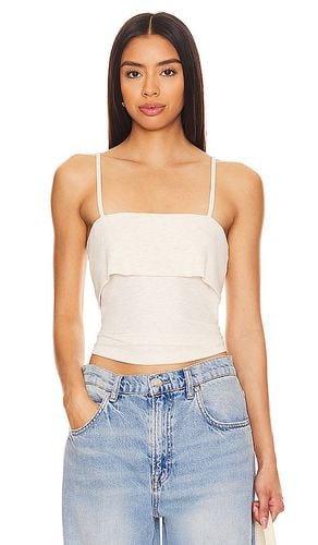 Gwen Rib Cami in Cream. - size L (also in M, S, XL) - LNA - Modalova