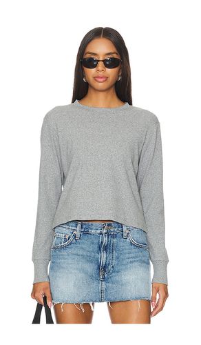 Long Sleeve Cotton Rib Crew Tee in . Taglia M, S, XS - LNA - Modalova