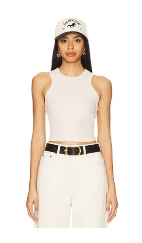 Detra Ribbed Tank in Ivory. - size L (also in M, S, XS) - LNA - Modalova