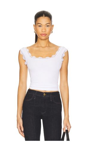 Cassidy Lace Ribbed Tank in . Size L. Also in M, S - LNA - Modalova