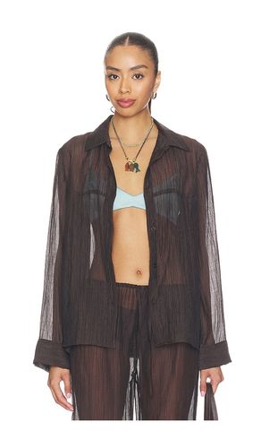 Sylvee Sheer Button Up in . Size L. Also in S - LNA - Modalova