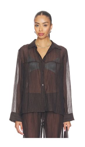 Sylvee Sheer Button Up in . Size L. Also in S - LNA - Modalova