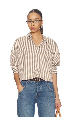 Kayleigh Check Blouse in . Size L. Also in M, XS - LNA - Modalova