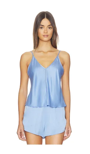 Ladder Stitch Cami Top in Blue. - size L (also in S, XL) - LUNYA - Modalova