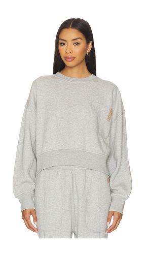 Reversible Seamed Sweatshirt in Light Grey. - size L (also in M, S, XL, XS) - LUNYA - Modalova