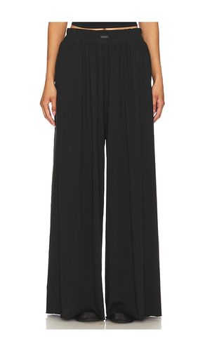 Organic Pima Wide Leg in Black. - size S (also in XL) - LUNYA - Modalova