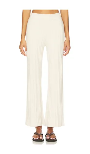 Cozy Cotton Silk Ribbed Pant in . Taglia L. Also in XL - LUNYA - Modalova