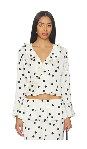 Ricki Wrap Top in . Size L. Also in M, S, XL, XS - Lisa Says Gah - Modalova
