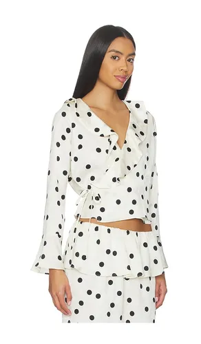 Ricki Wrap Top in . Size L. Also in M, S, XL, XS - Lisa Says Gah - Modalova