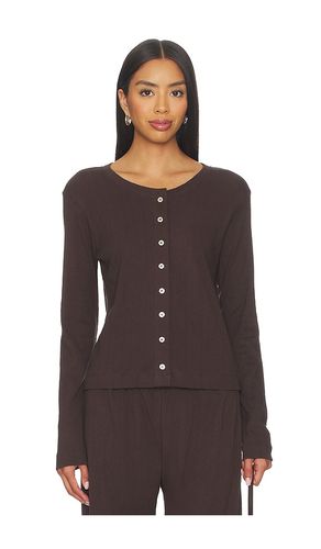 Pointelle Classic Crew Cardigan in . - size M (also in S, XS) - LESET - Modalova