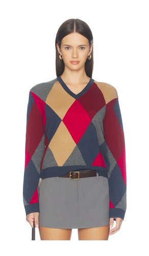 James Argyle Classic V Neck Pullover in . Taglia L. Also in M, S, XS - LESET - Modalova