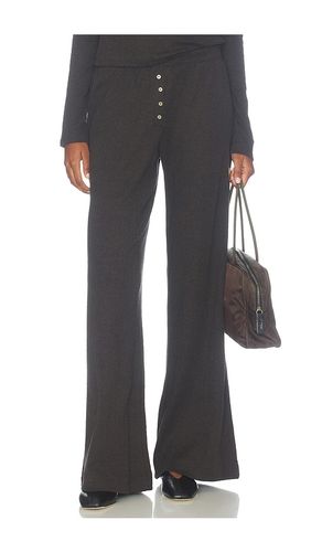 Pointelle Boxer Pant in Grey. - size XS (also in S, M, L, XL) - LESET - Modalova